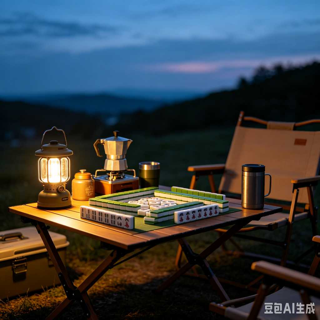 indoor leisure game mahjong set