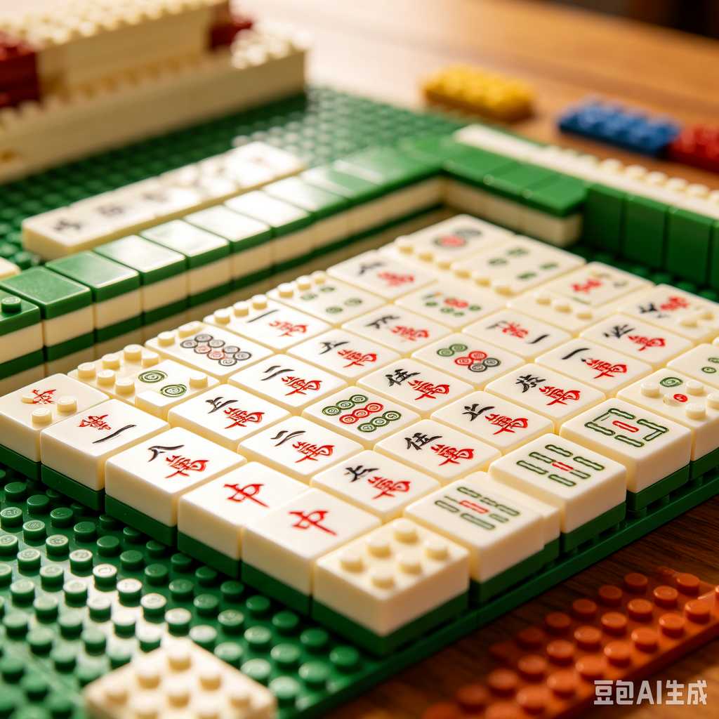 hand crafted mahjong set
