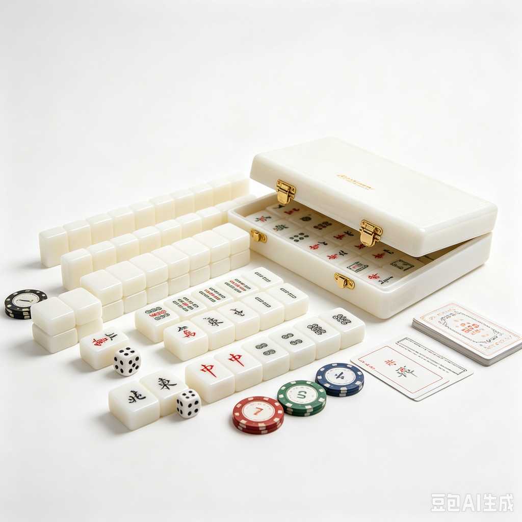 acrylic mahjong tiles