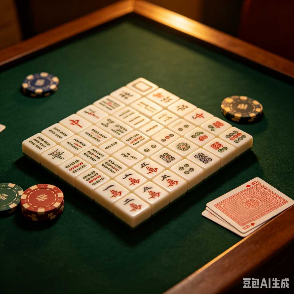 premium resin mahjong game set