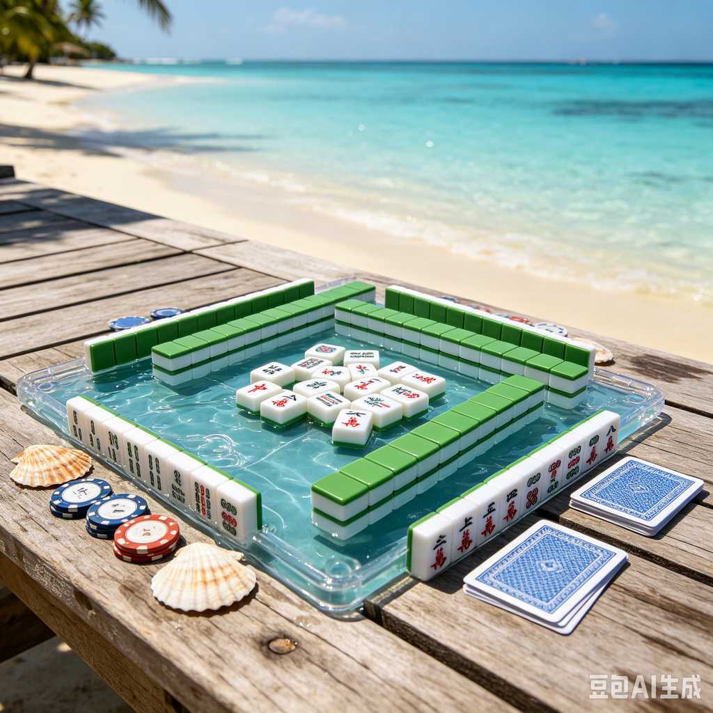 vacation mahjong set